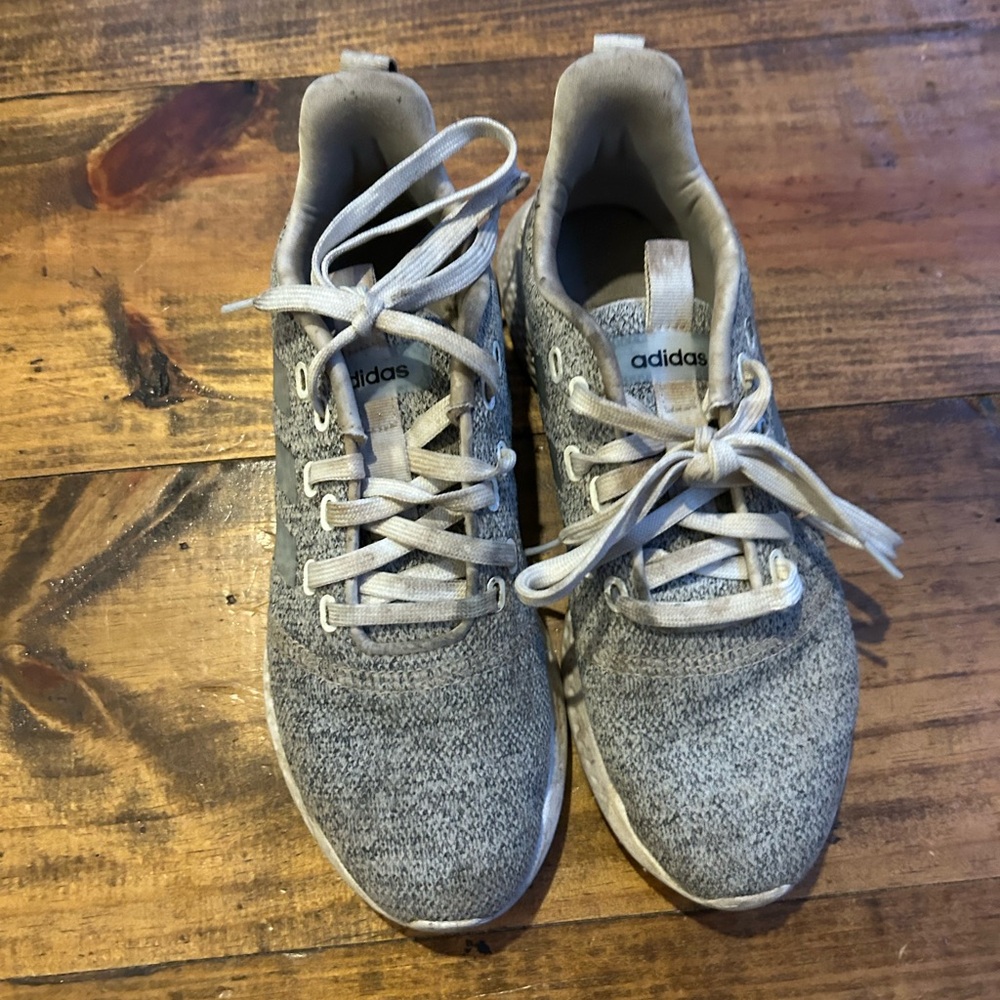 Gray adidas women’s 8